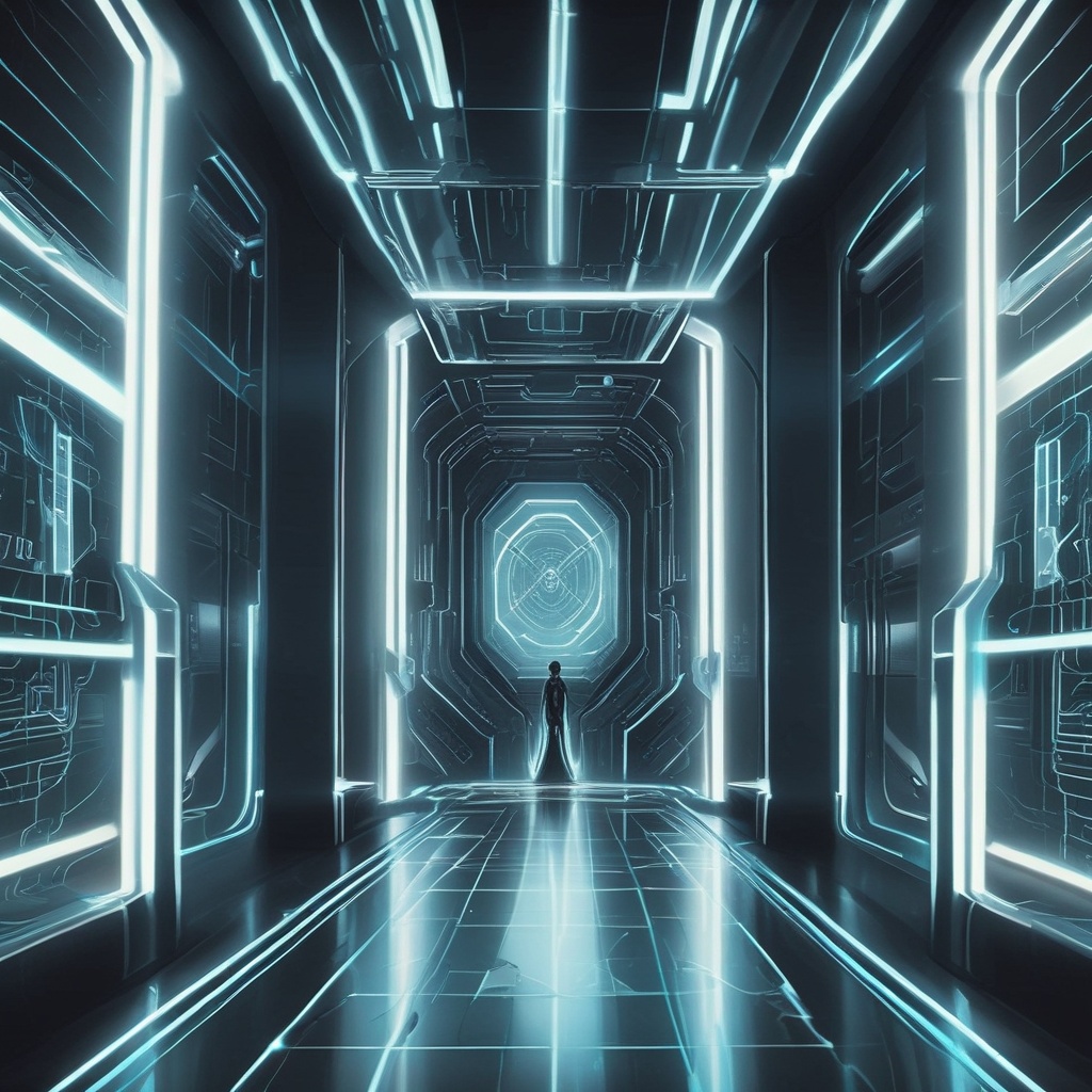 Digital world of Tron Legacy